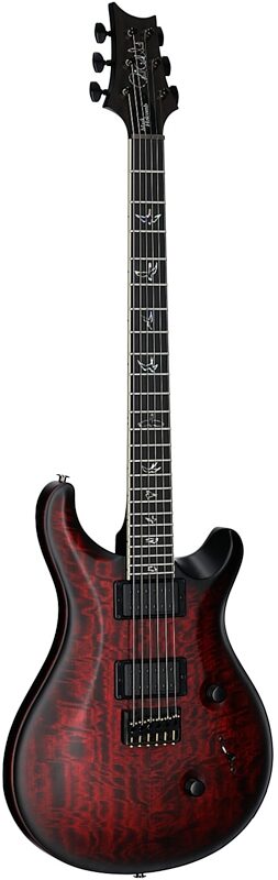 open zoom image for PRS Paul Reed Smith Mark Holcomb Wraparound Electric Guitar (with Case), Fire Smokeburst, Serial Number 0416740, Body Left Front