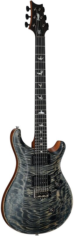 open zoom image for PRS Paul Reed Smith 40th Anniversary Custom 24 Satin Limited Edition Electric Guitar, Faded Whale, Serial Number 0416416, Body Left Front