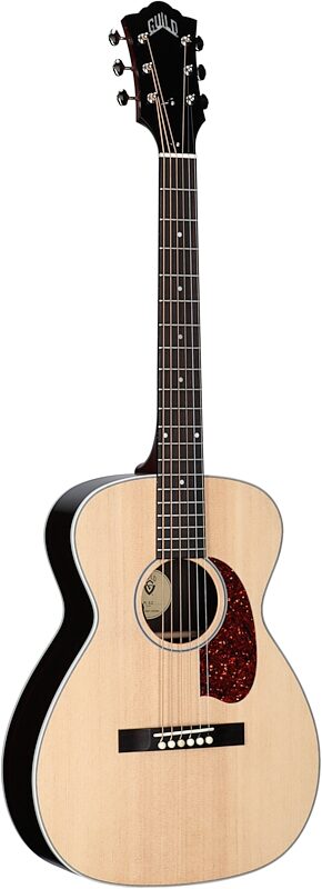 open zoom image for Guild M-50E Standard Acoustic-Electric Guitar, Natural, Serial Number US251005, Body Left Front