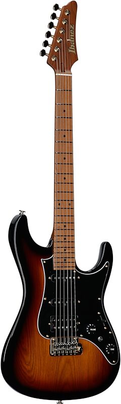 open zoom image for Ibanez AZ2204 Prestige Electric Guitar (with Case), Transparent Fade Burst, Serial Number 210001F2534273, Body Left Front