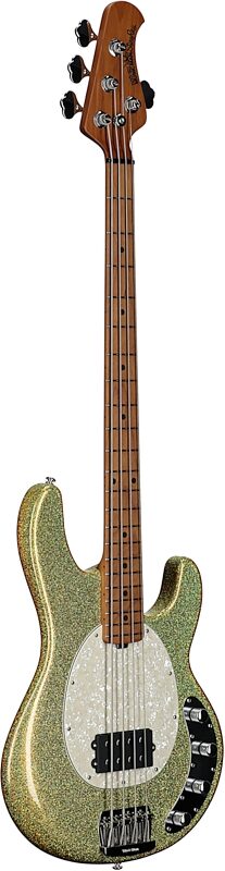 open zoom image for Ernie Ball Music Man StingRay Special Electric Bass (with Case), Yellow Brick Road, Roasted Maple Fretboard, Serial Number K11458, Body Left Front