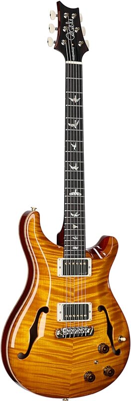 open zoom image for PRS Paul Reed Smith Hollowbody II 10-Top Electric Guitar (with Case), McCarty Sunburst, Serial Number 0419557, Body Left Front