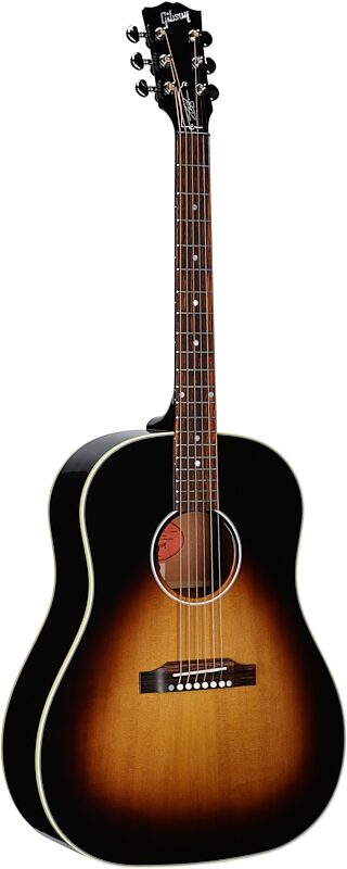 open zoom image for Gibson Slash J-45 Acoustic-Electric Guitar (with Case), November Burst, Serial Number 20266054, Body Left Front