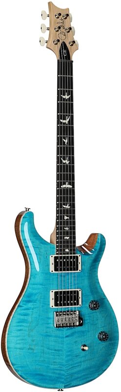 open zoom image for PRS Paul Reed Smith CE24 Electric Guitar (with Gig Bag), Carroll Blue, Serial Number 0424963, Body Left Front