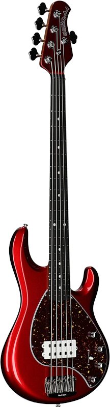 open zoom image for Ernie Ball Music Man StingRay 5 Special Electric Bass, 5-String (with Case), Candyman, Ebony Fretboard, Serial Number K10181, Body Left Front