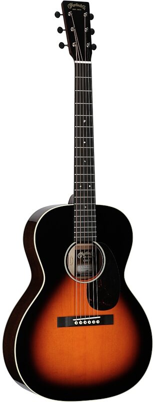 open zoom image for Martin CEO7 Sloped Shoulder 00 14-Fret Acoustic Guitar (with Case), Autumn Sunset Burst, Serial Number M3063974, Body Left Front