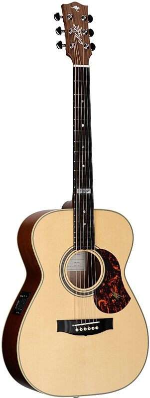 open zoom image for Maton Tommy Emmanuel Signature Acoustic-Electric Guitar (with Case), Natural, Serial Number 34073, Body Left Front