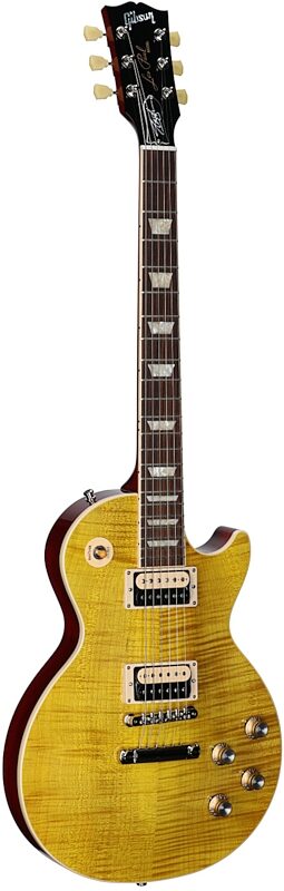 open zoom image for Gibson Slash Les Paul Standard Electric Guitar (with Case), Appetite Amber, Serial Number 213860106, Body Left Front