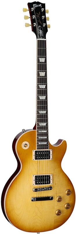 open zoom image for Gibson Signature Slash "Jessica" Les Paul Standard Electric Guitar (with Case), Honey Burst, Serial Number 215960290, Body Left Front