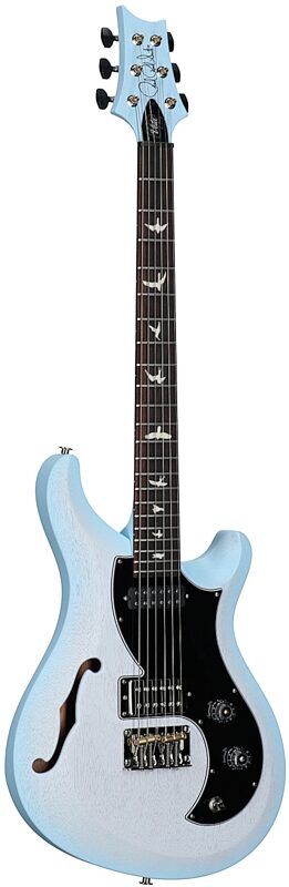 open zoom image for PRS Paul Reed Smith S2 Vela Semi-Hollowbody Electric Guitrar, Satin Cloud Burst, Body Left Front