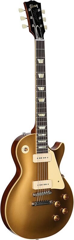 open zoom image for Gibson Custom Shop 1956 Les Paul Goldtop Reissue Electric Guitar (with Case), Double Gold, Open Box (Very Good), Body Left Front