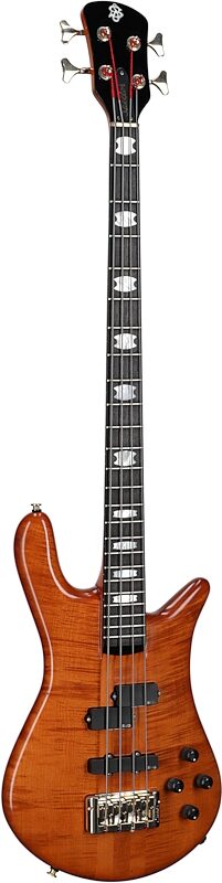 open zoom image for Spector Euro 4 Doug Wimbish Signature Limited Edition Electric Bass, Amber Relic, Body Left Front