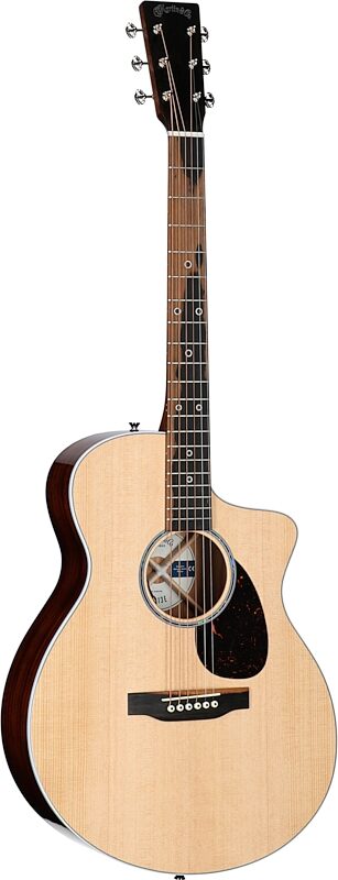 open zoom image for Martin SC-13E Modern Acoustic-Electric Guitar (with Soft Case), Natural, Body Left Front