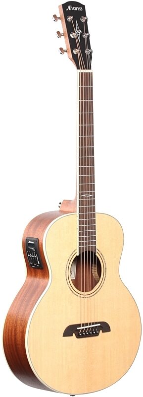 open zoom image for Alvarez LJ2 Little Acoustic-Electric Guitar (with Gig Bag), New, Body Left Front