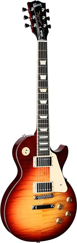 open zoom image for Gibson Les Paul Studio Session Electric Guitar (with Soft Case), Bourbon Burst, Body Left Front