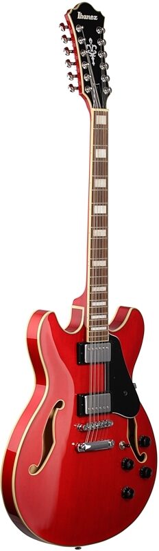 open zoom image for Ibanez Artcore AS7312 Electric Guitar, 12-String, Transparent Cherry Red, Open Box (Very Good), Body Left Front