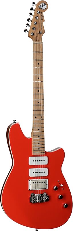 open zoom image for Reverend Kingbolt H290 Electric Guitar, Feisty Red, Body Left Front