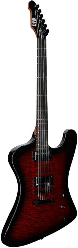 open zoom image for ESP LTD Phoenix PHX-200DX Electric Guitar, Red Burst, Body Left Front