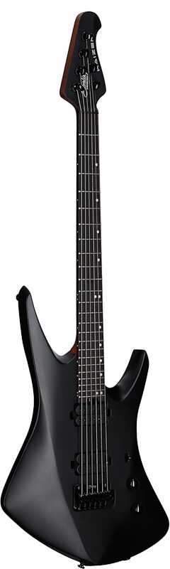 open zoom image for Sterling by Music Man Kaizen Electric Guitar, Stealth Black, Rosewood Fretboard, Body Left Front