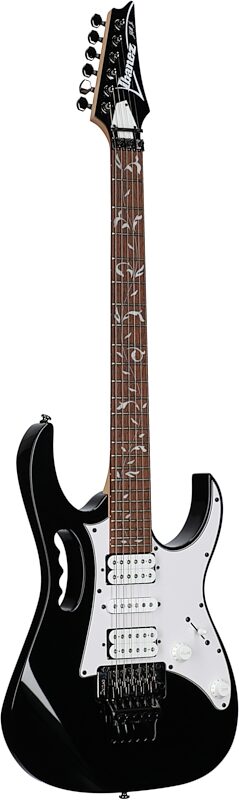 open zoom image for Ibanez Steve Vai JEM Junior Electric Guitar, Black, Body Left Front