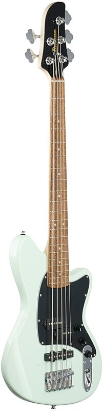 open zoom image for Ibanez Talman TMB35 Bass Guitar, Mint Green, Body Left Front