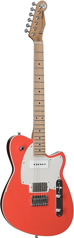 open zoom image for Reverend Charger H90 Electric Guitar, Feisty Red, Body Left Front
