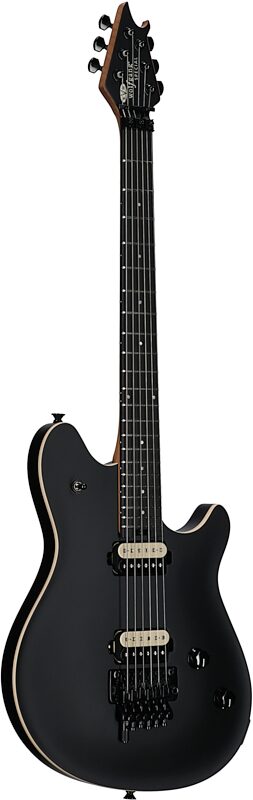 open zoom image for EVH Eddie Van Halen Wolfgang Special Electric Guitar (with Gig Bag), Stealth Black, Ebony Fretboard, Body Left Front