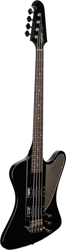 open zoom image for Epiphone Rex Brown Thunderbird Electric Bass (with Hard Case), Ebony, Body Left Front