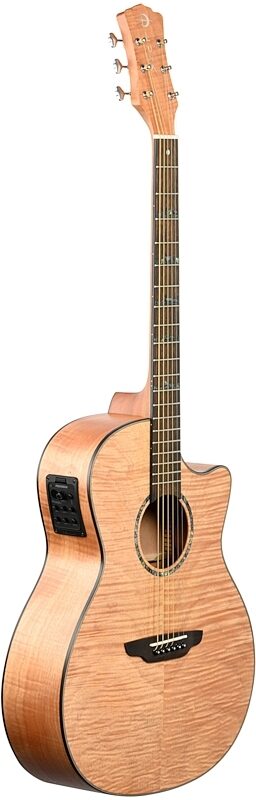 open zoom image for Luna High Tide Mahogany GC Acoustic-Electric Guitar, New, Body Left Front