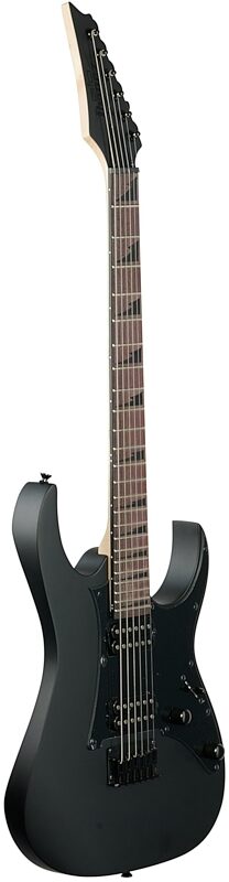 open zoom image for Ibanez GRGR131EX Gio Electric Guitar, Black Flat, Body Left Front