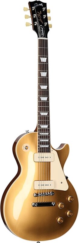 open zoom image for Gibson Les Paul Standard '50s P90 Electric Guitar (with Case), Gold Top, Body Left Front