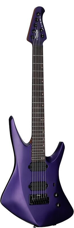 open zoom image for Sterling by Music Man Kaizen 7 Electric Guitar, 7-String, Firemist Purple, Rosewood Fretboard, Open Box (Very Good), Body Left Front