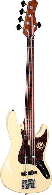 open zoom image for Sire Marcus Miller V5 Electric Bass, 5-String, Vintage White, Body Left Front
