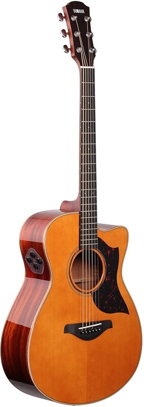 open zoom image for Yamaha AC3M ARE Acoustic-Electric Guitar (with Gig Bag), Vintage Natural, Open Box (Very Good), Body Left Front
