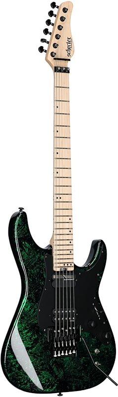 open zoom image for Schecter Sun Valley Super Shredder FR S Electric Guitar, Green Reign, Body Left Front
