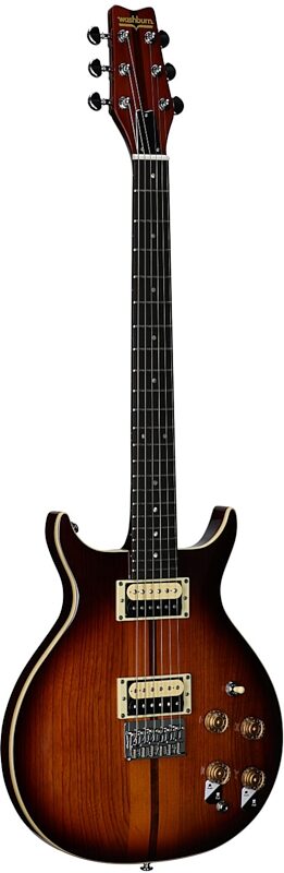open zoom image for Washburn H10 Hawk Electric Guitar, Tobacco Sunburst, Body Left Front