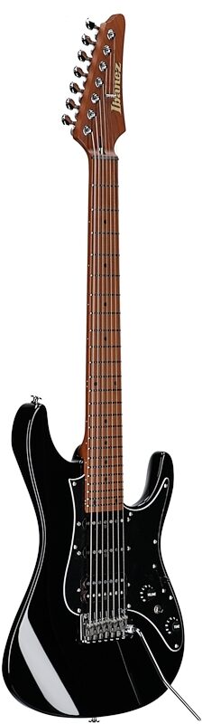 open zoom image for Ibanez AZ24047 Prestige 7-String Electric Guitar (with Case), Black, Body Left Front