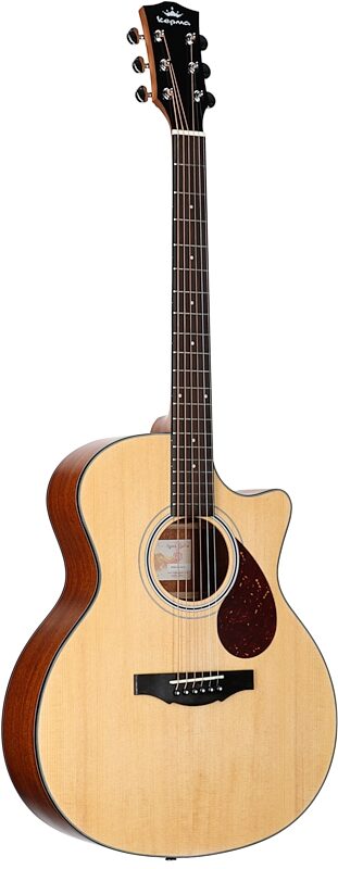 open zoom image for Kepma GA2-232 Acoustic Guitar (with Gig Bag), Natural, Body Left Front