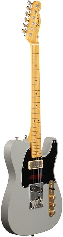 open zoom image for Fender Brent Mason Telecaster Electric Guitar, Maple Fingerboard (with Case), Primer Gray, Body Left Front