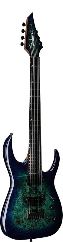 open zoom image for Jackson Misha Mansoor HT7 Electric Guitar, 7-String (with Gig Bag), Chlorine, Body Left Front