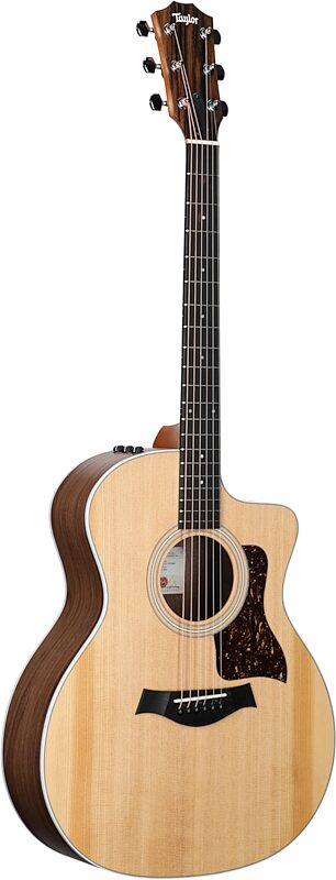 open zoom image for Taylor 214ce-v2 Grand Auditorium Acoustic-Electric Guitar (with Gig Bag), New, Body Left Front
