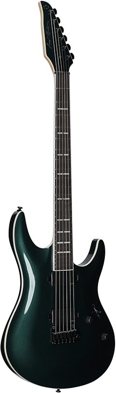 open zoom image for Sire Larry Carlton Y10 Electric Guitar, Metallic Green, Body Left Front