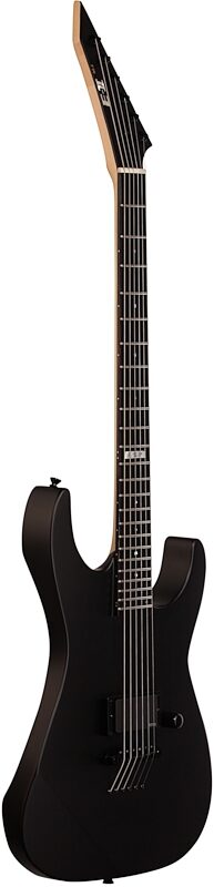 open zoom image for ESP E-II M-1 NT Electric Guitar (with Case), Black Satin, Body Left Front