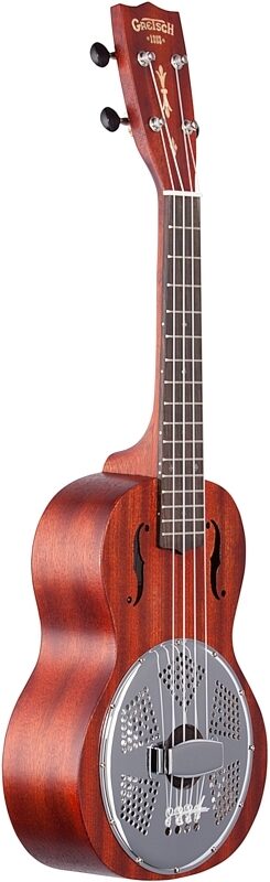 open zoom image for Gretsch G9112 Resonator Ukulele (with Gig Bag), Ovangkol, Body Left Front