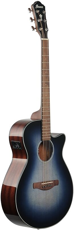 open zoom image for Ibanez AEG50 Acoustic-Electric Guitar, Indigo Blue Burst, Body Left Front