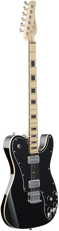 open zoom image for Schecter PT Fastback Electric Guitar, Black, Body Left Front