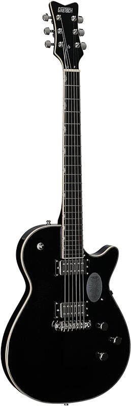 open zoom image for Gretsch Electromatic Premier Jet Electric Guitar, Onyx Storm, Body Left Front