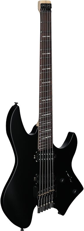 open zoom image for Sire Larry Carlton X6 Headless Electric Guitar (with Gig Bag), Black Satin, Body Left Front