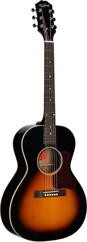 open zoom image for Epiphone Inspired by Gibson L-00 Standard Acoustic-Electric Guitar (with Gig Bag), Vintage Sunburst, Body Left Front