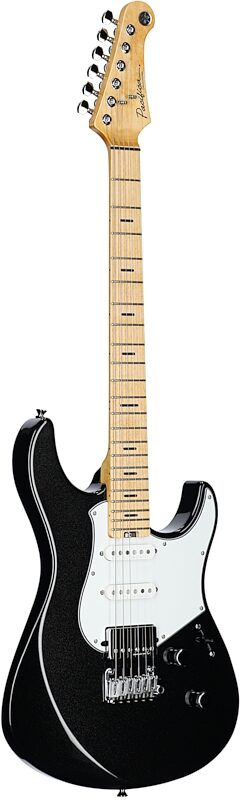 open zoom image for Yamaha Pacifica Professional PACP12M Electric Guitar, Maple Fretboard (with Case), Black Metallic, Body Left Front
